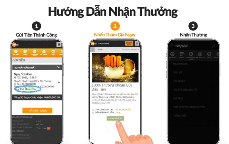 Khuyen mai 188Bet chao mung thanh vien moi